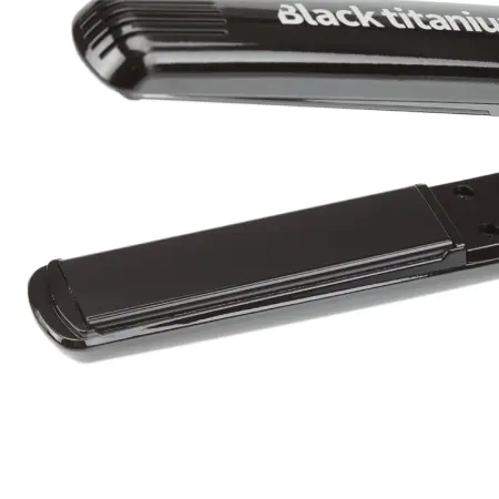 DEWAL PROFESSIONAL Щипцы-выпрямители Black Titanium, с терморегулятором, титаново-турмалиновое покрытие, 25х90 мм, 105 Вт - 3