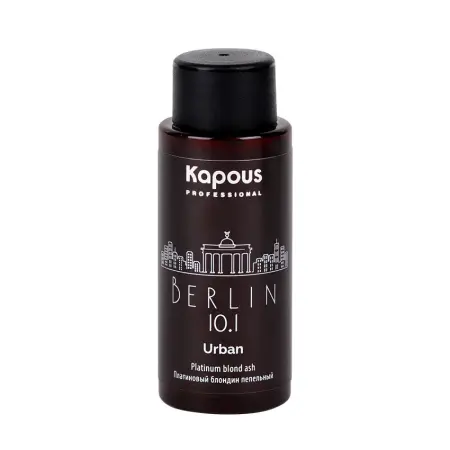 KAPOUS 10.1 краситель жидкий полуперманентный для волос, Берлин / LC Urban 60 мл - 2