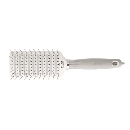 OLIVIA GARDEN Щетка EXPERT CARE VENT White&Grey M - 1