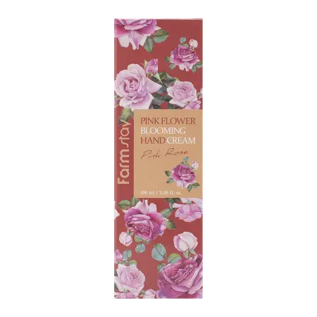 FARMSTAY Крем для рук с экстрактом розы / PINK FLOWER BLOOMING HAND CREAM PINK ROSE 100 мл - 2