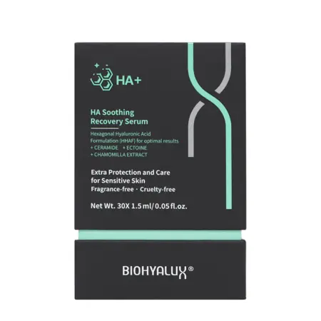 BIOHYALUX Сыворотка успокаивающая восстанавливающая с гиалуроновой кислотой / На Soothing Recovery Serum 30*1,5 мл - 2