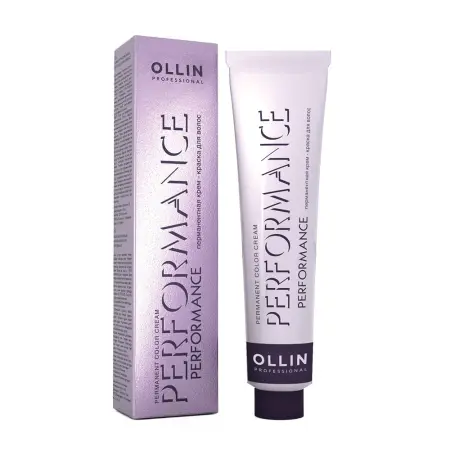 OLLIN PROFESSIONAL 8/71 краска для волос, светло-русый коричнево-пепельный / PERFORMANCE 60 мл - 2