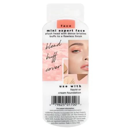REAL TECHNIQUES Компактная кисть для тональной основы / Real Techniques Mini Expert Face Brush - 5