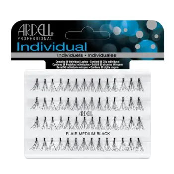 Пучки ресниц средние, черные / Dura Lash Flare Medium Black