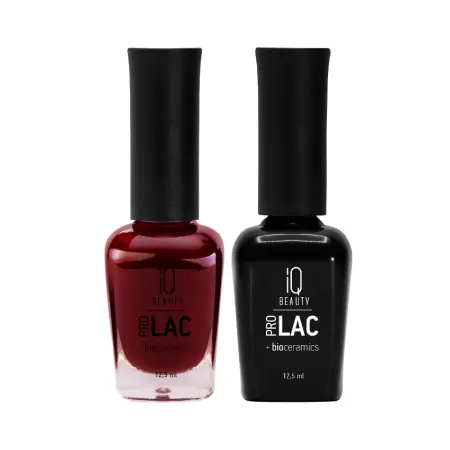 IQ BEAUTY 025 лак для ногтей укрепляющий с биокерамикой / Nail polish PROLAC + bioceramics 12.5 мл - 4