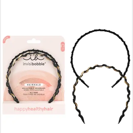 INVISIBOBBLE Набор ободков, 2 шт / invisibobble HAIRHALO Chique and Classy - 4
