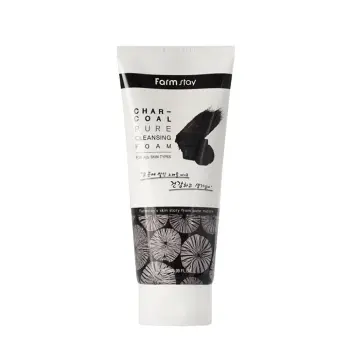 Пенка очищающая с древесным углем / PURE CLEANSING FOAM 180 мл