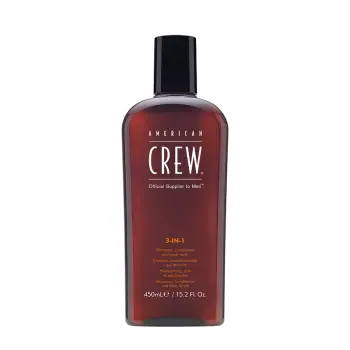 Средство для волос 3в1, для мужчин, шампунь, кондиционер и гель / Shampoo, Conditioner and Body Wash 3-in-1 450 мл