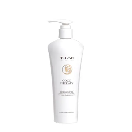 T-LAB PROFESSIONAL Шампунь для поврежденных волос / COCO THERAPY Duo Shampoo 300 мл - 1