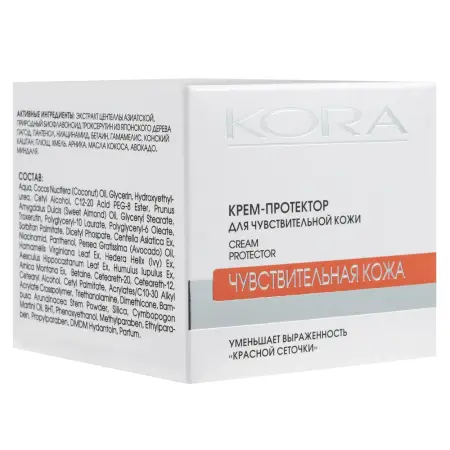 KORA Крем-протектор для чувствительной кожи / Cream Protector 50 мл - 5