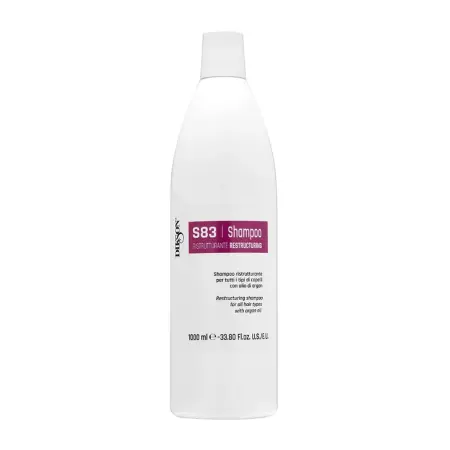 DIKSON Шампунь восстанавливающий с аргановым маслом для всех типов волос / SHAMPOO RISTRUTTURANTE S83 1000 мл - 1