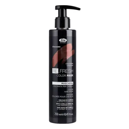 LISAP MILANO Маска оттеночная для волос, шоколадный / Re.fresh Color Mask 250 мл - 1