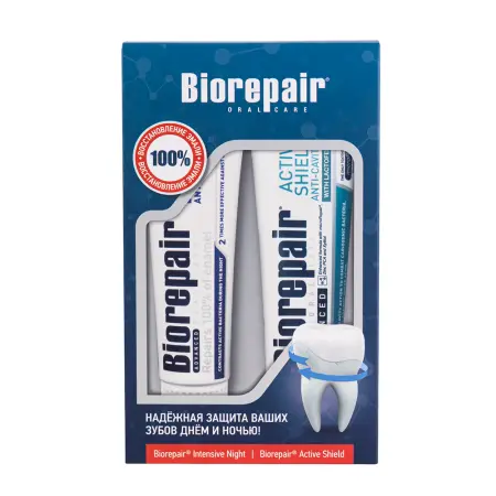 BIOREPAIR Набор зубных паст Здоровая улыбка Biorepair 2*75 мл - 1