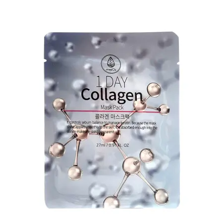 MED:B Маска тканевая с коллагеном / Med B 1 Day Collagen Mask Pack 27 мл - 1