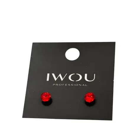 IWOU PROFESSIONAL Серьги гвоздики IWOU аленький цветочек 7мм - 2