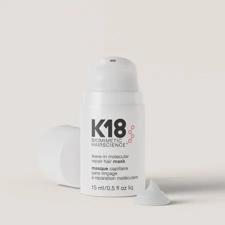 K-18 Маска несмываемая для молекулярного восстановления волос / Leave-in molecular repair hair mask 15 мл - 3