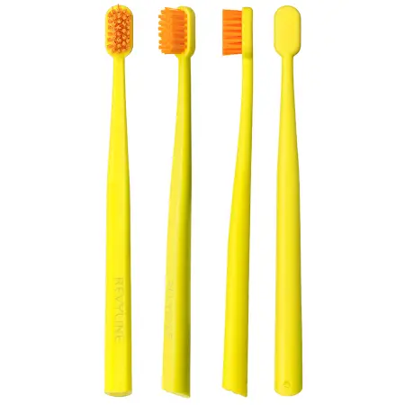 REVYLINE Щетка зубная детская от 3 до 12 лет, желтая / KIDS S4800 - 2