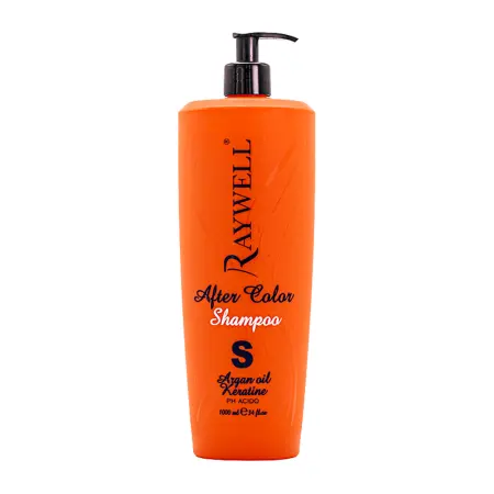 RAYWELL Шампунь с аргановым маслом и кератином / AFTER COLOR SHAMPOO 1000 мл - 1