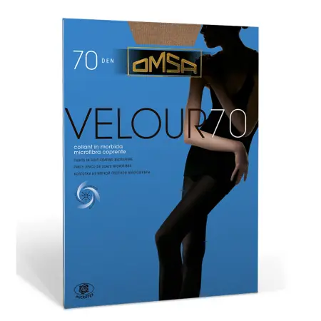OMSA Колготки Caramello 2 / Velour 70 - 3