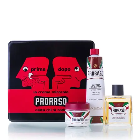 PRORASO Набор для бритья (крем 100 мл, крем 150 мл, лосьон 100 мл) PRIMADOPO - 4