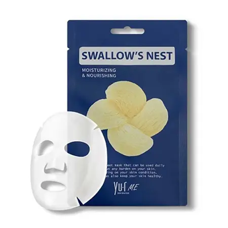 YU.R Маска для лица с экстрактом ласточкиного гнезда / Yu.r Me Swallow s Nest Sheet Mask 25 гр - 2