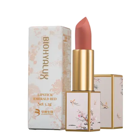 BIOHYALUX Помада для губ / Forbidden City Lipstick Emerald Red 3,2 гр - 2