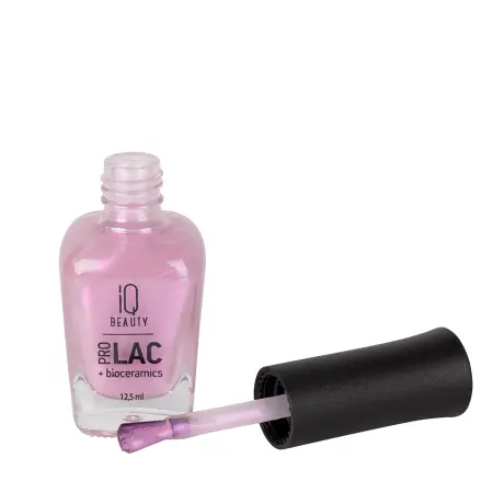 IQ BEAUTY 083 лак профессиональный укрепляющий для ногтей с биокерамикой / Nail polish PROLAC+bioceramics 12,5 мл - 4