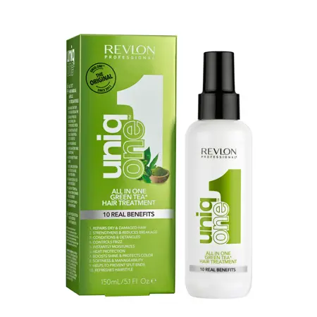 REVLON PROFESSIONAL Спрей-маска универсальная с ароматом зеленого чая / RP UNIQONE 150 мл - 2