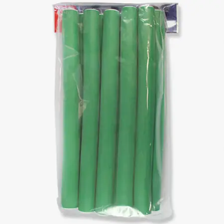 DEWAL PROFESSIONAL Бигуди-бумеранги зеленые 20х180 мм 10 шт/уп - 2