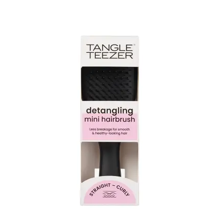 TANGLE TEEZER Расческа для волос / The Ultimate Detangler Mini Liquorice Black - 5