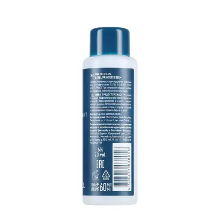 ESTEL PROFESSIONAL Оксигент 6% / ESSEX Princess 60 мл - 7