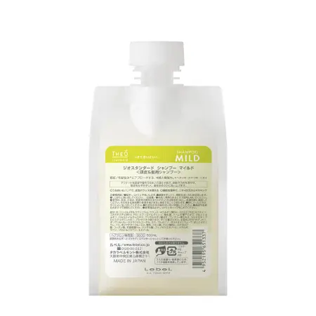 LEBEL Шампунь увлажняющий для мужчин / THEO Standard SHAMPOO MILD, Refill 500 мл - 1
