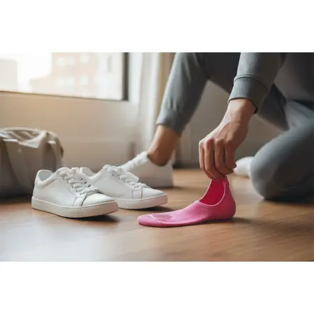 IWOU PROFESSIONAL Носочки гелевые увлажняющие размер универсальный / SPA GEL SOCKS - 5