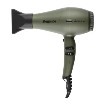 Фен Elegance оливковый, ионизация, 2 насадки, 2300 Вт