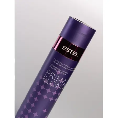 ESTEL PROFESSIONAL Шампунь оттеночный серебристый для холодных оттенков блонд / Prima Blonde 250 мл - 3