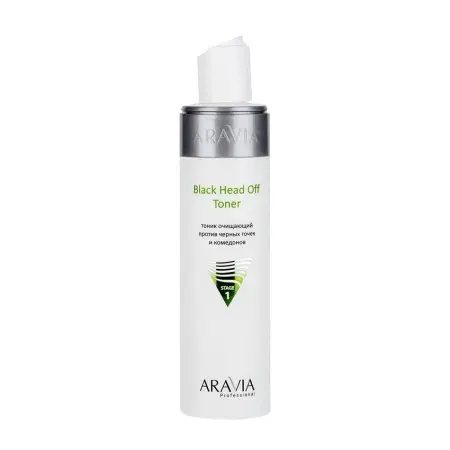 ARAVIA Professional Тоник очищающий против черных точек и комедонов для жирной и проблемной кожи / Black Head Off Toner 250 мл - 2