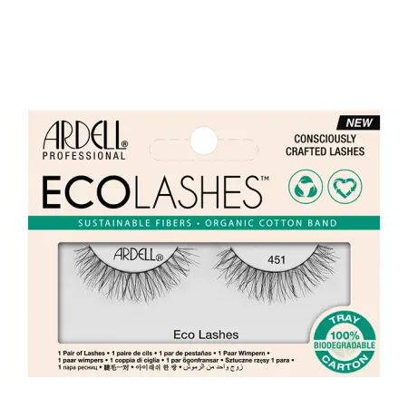 ARDELL Ресницы накладные ЭКО 451 / Ardell Eco Lashes - 1