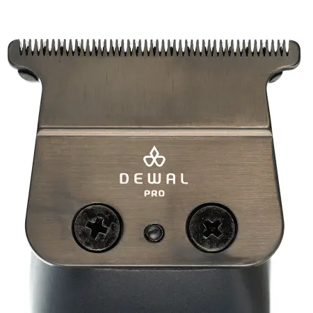 DEWAL PROFESSIONAL Машинка для стрижки окантовочная DEWAL PRO BARBER STYLE, аккумуляторно-сетевая, 7000 об\мин, Т-нож 40 мм, 0.2 мм, 3 насадки - 7