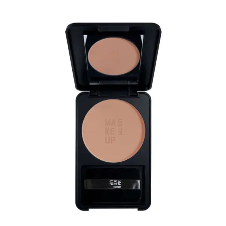 MAKE UP FACTORY Основа тональная компактная, 22 нюдовый / Mineral Compact Powder Foundation 9 гр - 1
