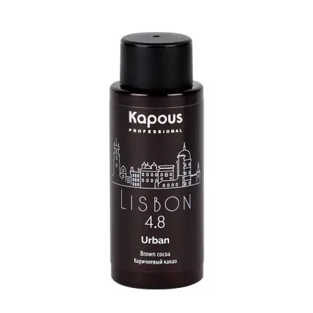 KAPOUS 4.8 краситель жидкий полуперманентный для волос, Лиссабон / LC Urban 60 мл - 2