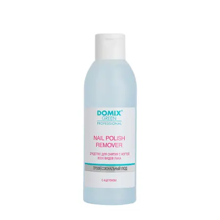 DOMIX Средство с ацетоном для снятия всех видов лака / Nail Polish Remover with Acetone DGP 200 мл - 1
