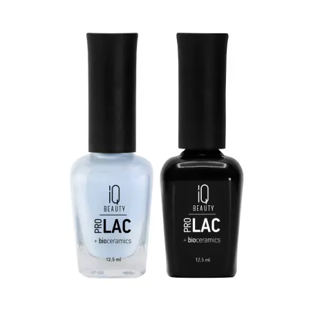 IQ BEAUTY 034 лак для ногтей укрепляющий с биокерамикой / Nail polish PROLAC + bioceramics 12.5 мл - 4