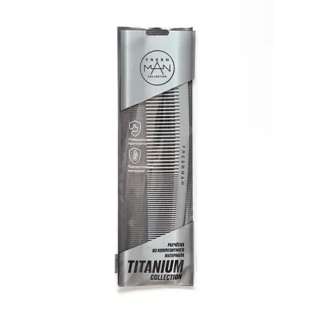 FRESHMAN Расческа, Т128 / Collection Titanium - 3
