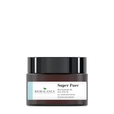 BIOBALANCE Гель-крем для лица с ниацинамидом 5% + цинк 1% / SUPER PURE GEL CREAM 50 мл - 1