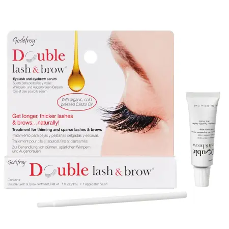 GODEFROY Масло-активатор роста бровей и ресниц, натуральная формула / Double Lash & Brow Organic Oil 3 мл - 2