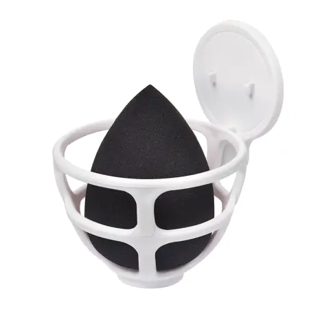 LIMONI Спонж для макияжа в наборе с корзинкой / Blender Makeup Sponge Black - 1