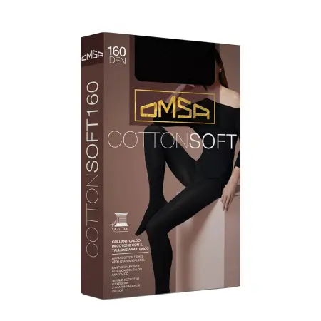 OMSA Колготки Moka 3 / Cotton Soft 160 - 1