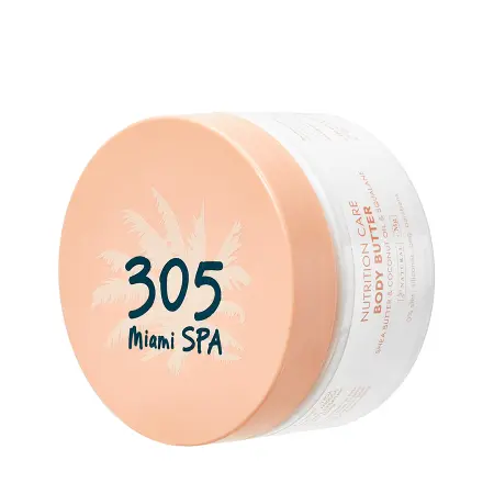 305 Miami SPA Крем-баттер питательный для тела / NUTRITION CARE BODY BUTTER SHEA BUTTER & COCONUT OIL & SQUALANE 250 мл - 2