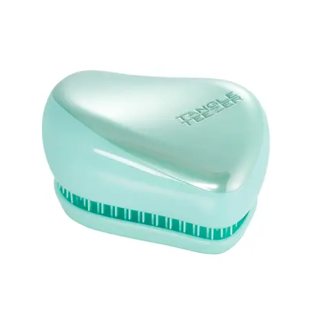 TANGLE TEEZER Расческа для волос / Compact Styler Frosted Teal Chrome - 7