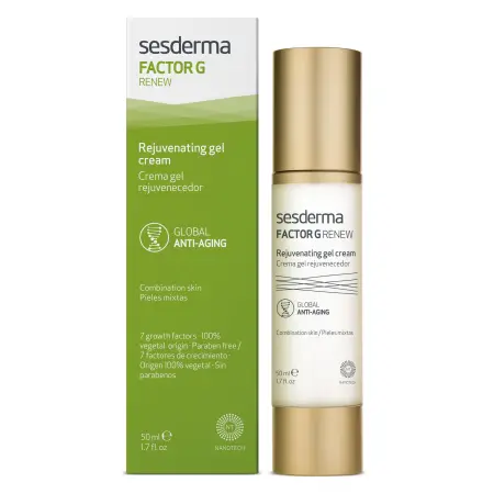 SESDERMA Крем-гель омолаживающий для лица / FACTOR G RENEW Rejuvenating gel cream 50 мл - 2